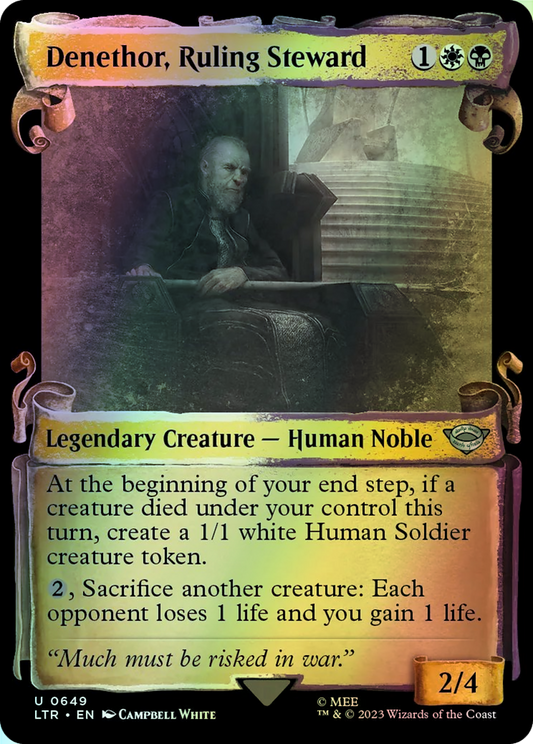 Denethor, Ruling Steward (LTR) #649 [EN/F] s/o