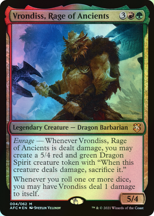 Vrondiss, Rage of Ancients (AFC) #4 [EN/F] s/o