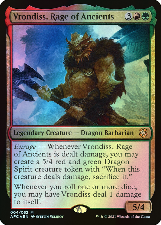 Vrondiss, Rage of Ancients (AFC) #4 [EN/F] s/o
