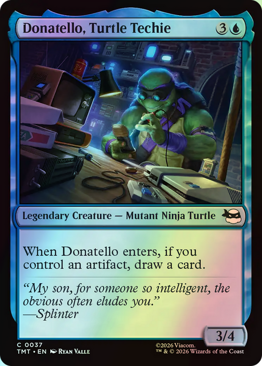 Donatello, Turtle Techie (TMT) #37 [EN/F]