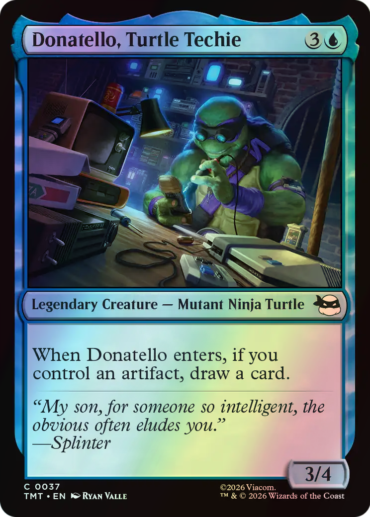 Donatello, Turtle Techie (TMT) #37 [EN/F]