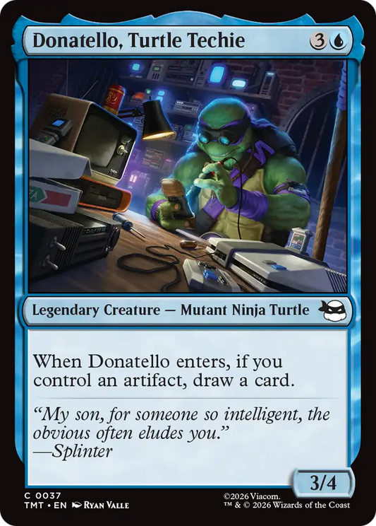 Donatello, Turtle Techie (TMT) #37 [EN/N]