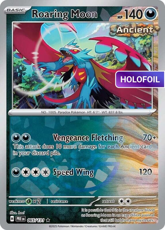 Roaring Moon (Poke Ball Pattern) (PRE) #065_V2 [EN/H]