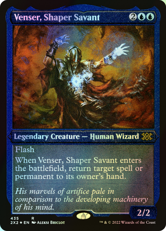 Venser, Shaper Savant (2X2) #435 [EN/E] s/o