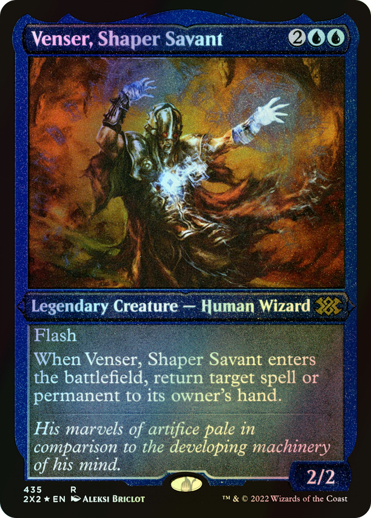 Venser, Shaper Savant (2X2) #435 [EN/E] s/o