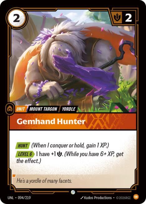 Gemhand Hunter (UNL) #094 [EN/N]