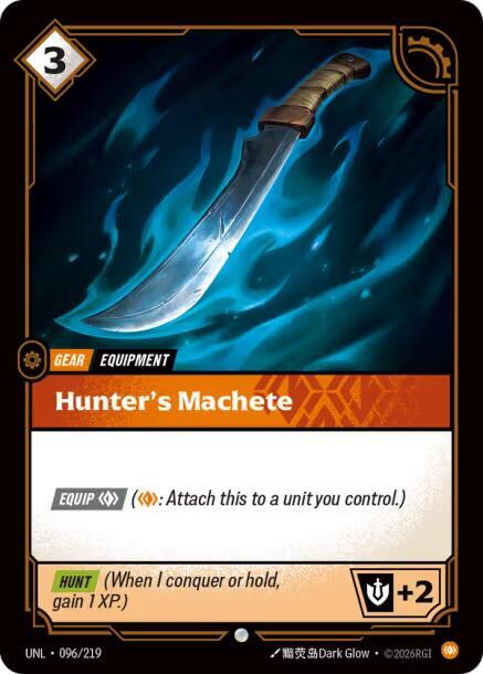 Hunter's Machete (UNL) #096 [EN/N]
