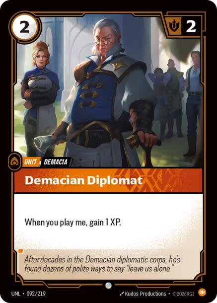 Demacian Diplomat (UNL) #092 [EN/N]