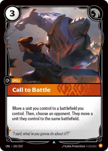 Call to Battle (UNL) #101 [EN/N]