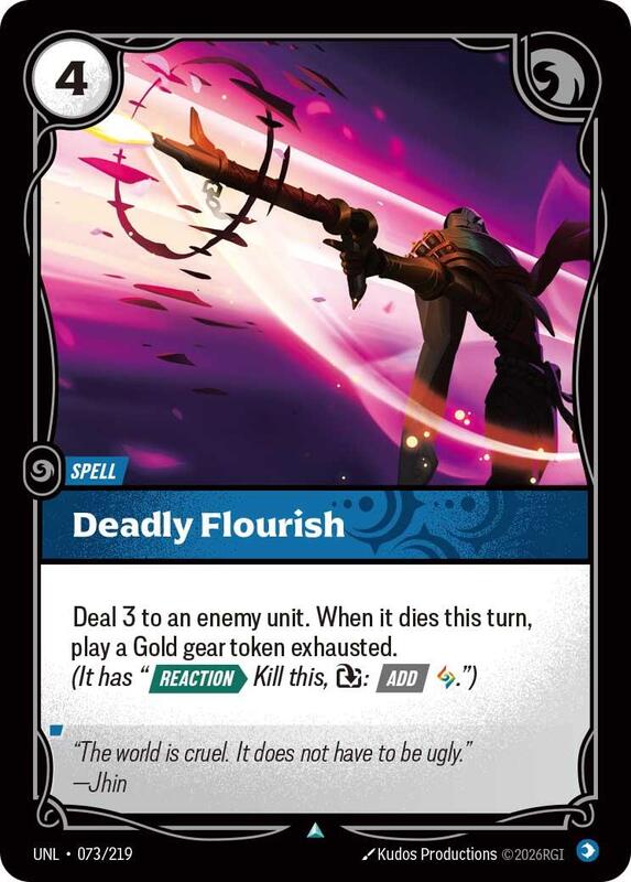 Deadly Flourish (UNL) #073 [EN/N]