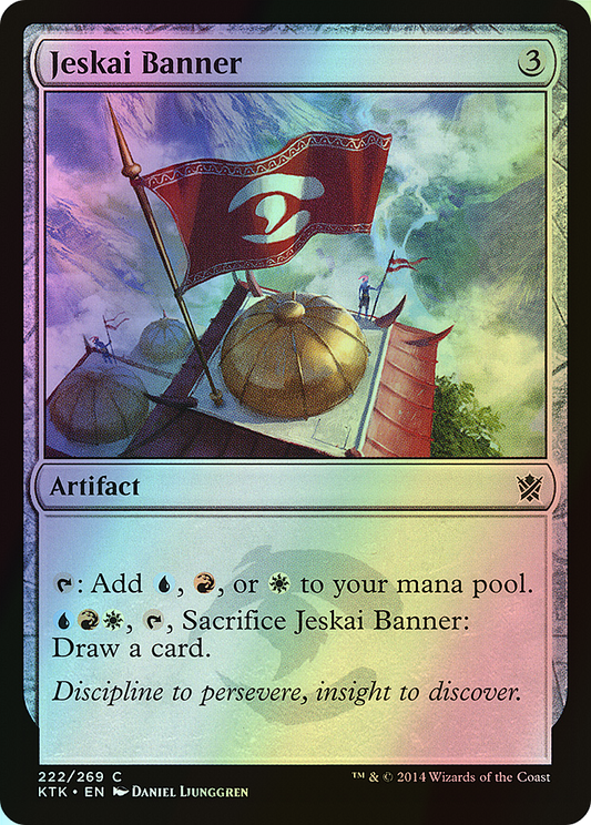 Jeskai Banner (KTK) #222 [EN/F]