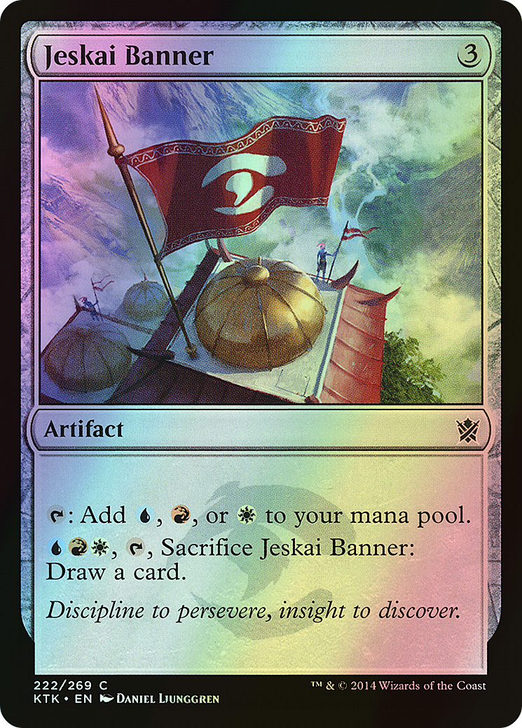 Jeskai Banner (KTK) #222 [EN/F]