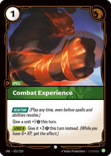 Combat Experience (UNL) #031 [EN/N]