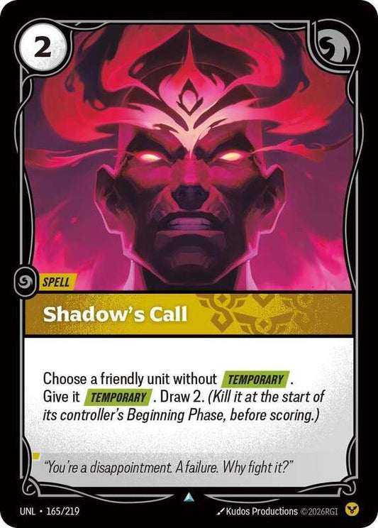 Shadow's Call (UNL) #165 [EN/N]