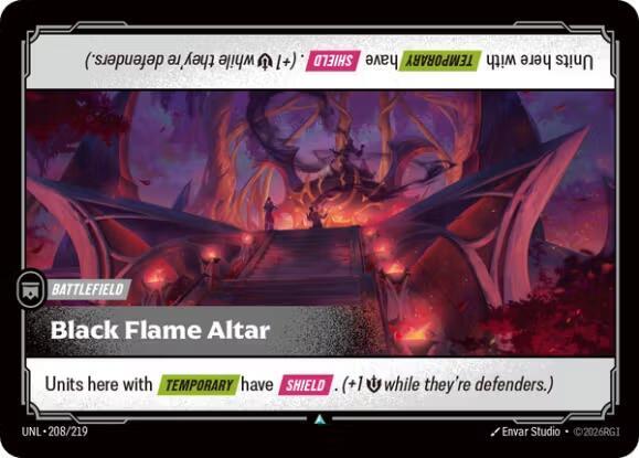 Black Flame Altar (UNL) #208 [EN/N]