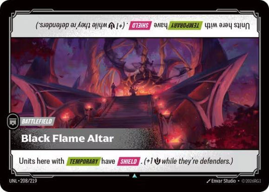 Black Flame Altar (UNL) #208 [EN/N]