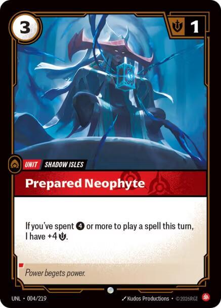 Prepared Neophyte (UNL) #004 [EN/N]