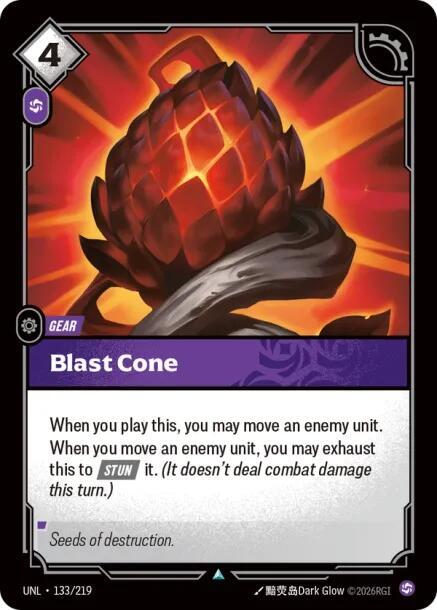 Blast Cone (UNL) #133 [EN/N]