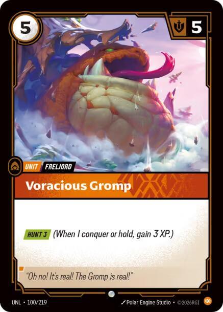 Voracious Gromp (UNL) #100 [EN/N]