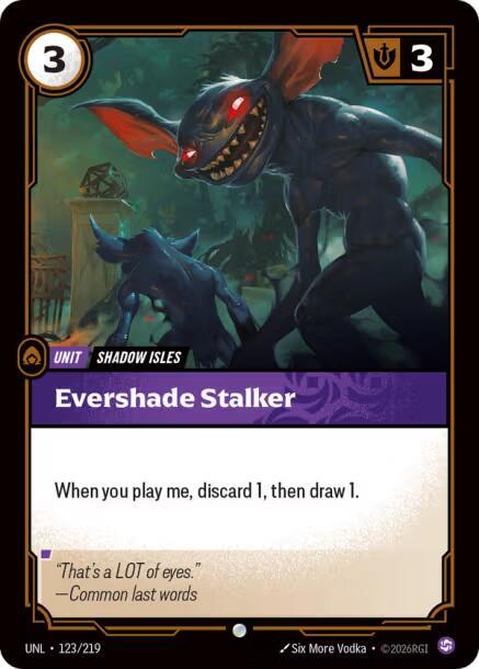 Evershade Stalker (UNL) #123 [EN/N]