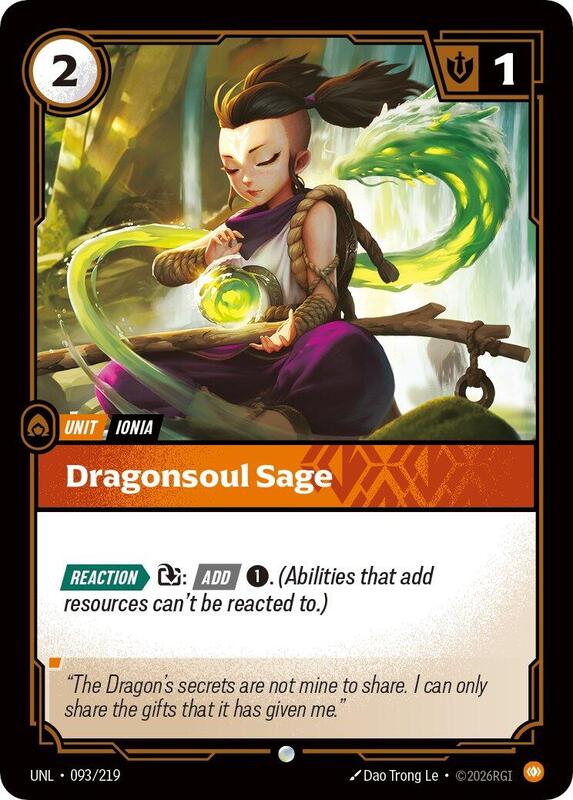 Dragonsoul Sage (UNL) #093 [EN/N]
