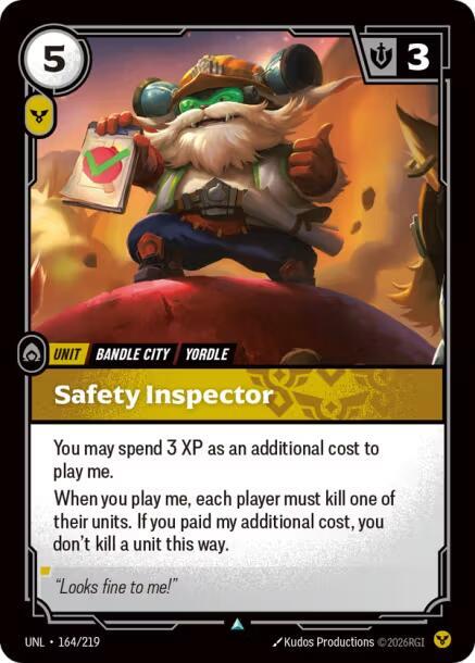 Safety Inspector (UNL) #164 [EN/N]