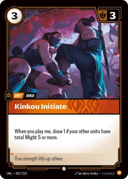 Kinkou Initiate (UNL) #097 [EN/N]