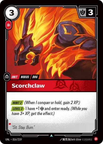 Scorchclaw (UNL) #016 [EN/N]