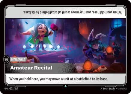 Amateur Recital (UNL) #207 [EN/N]