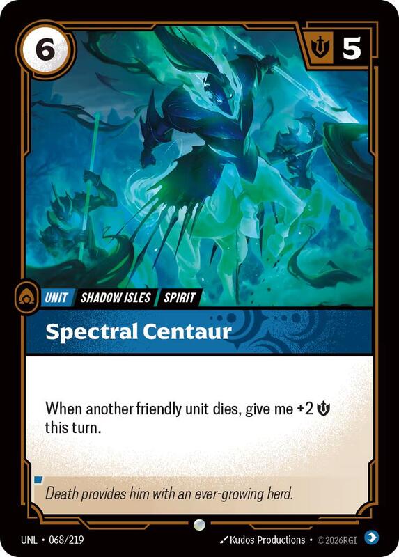 Spectral Centaur (UNL) #068 [EN/N]