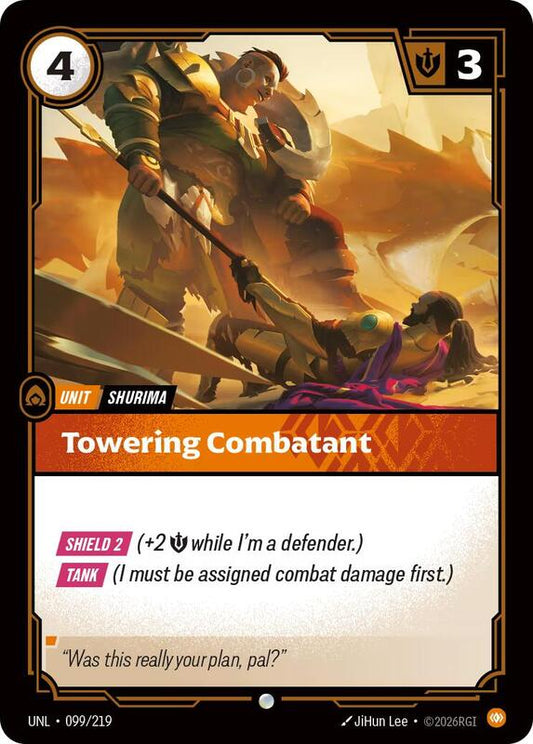 Towering Combatant (UNL) #099 [EN/N]