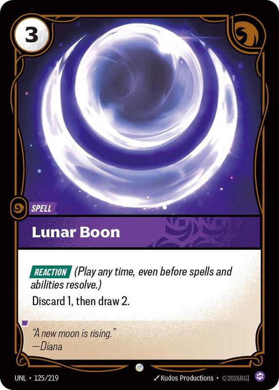 Lunar Boon (UNL) #125 [EN/N]