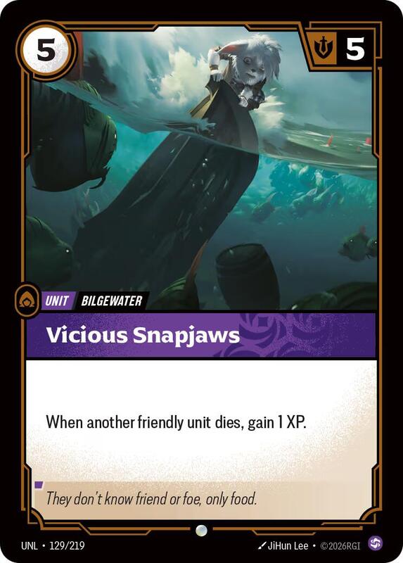 Vicious Snapjaws (UNL) #129 [EN/N]