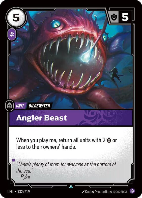 Angler Beast (UNL) #132 [EN/N]