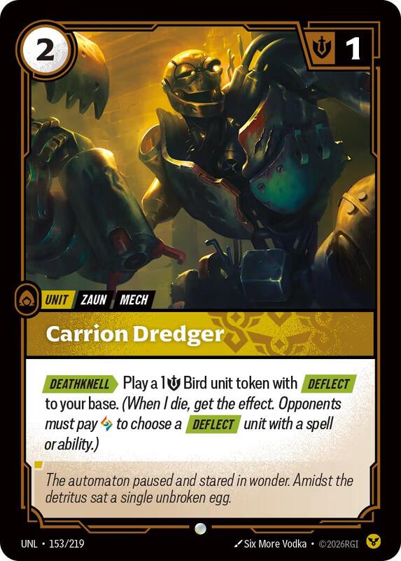 Carrion Dredger (UNL) #153 [EN/N]