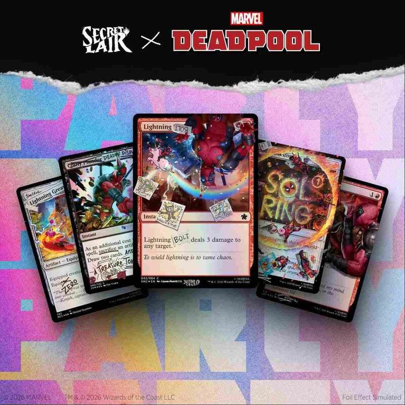 Secret Lair Drop: Secret Lair Drop: Secret Lair x Marvel's Deadpool: I Fixed It (You're Welcome) - Pool Party Foil Edition (SLD) [EN]