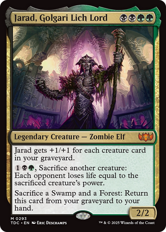 Jarad, Golgari Lich Lord (TDC) #293 [EN/N]