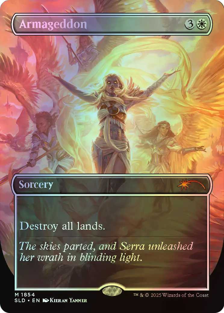 Armageddon - Rainbow Foil (SLD) #1854 [EN/F] s/o