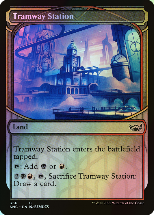 Tramway Station (SNC) #356 [EN/F] s/o