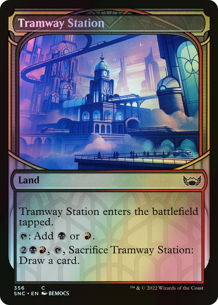 Tramway Station (SNC) #356 [EN/F] s/o