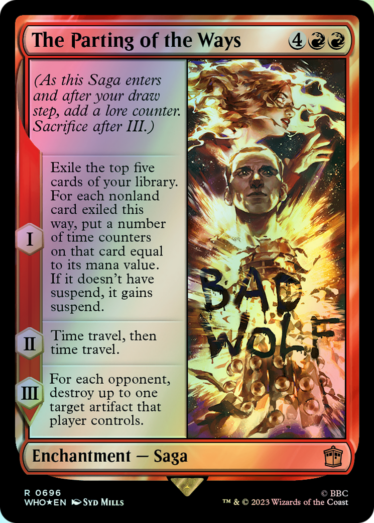 The Parting of the Ways - Surge Foil (WHO) #696 [EN/F]
