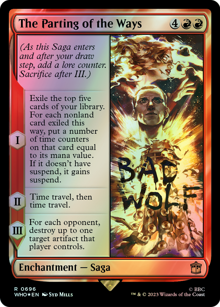 The Parting of the Ways - Surge Foil (WHO) #696 [EN/F]