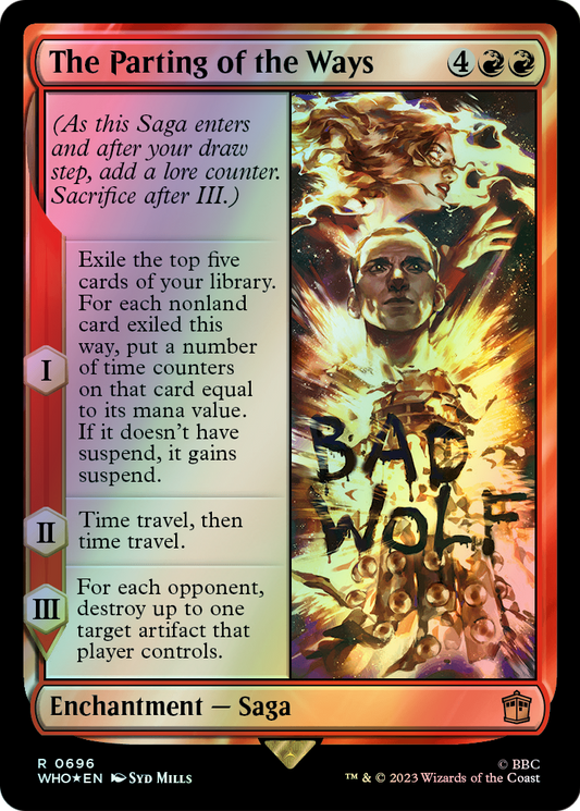 The Parting of the Ways - Surge Foil (WHO) #696 [EN/F]