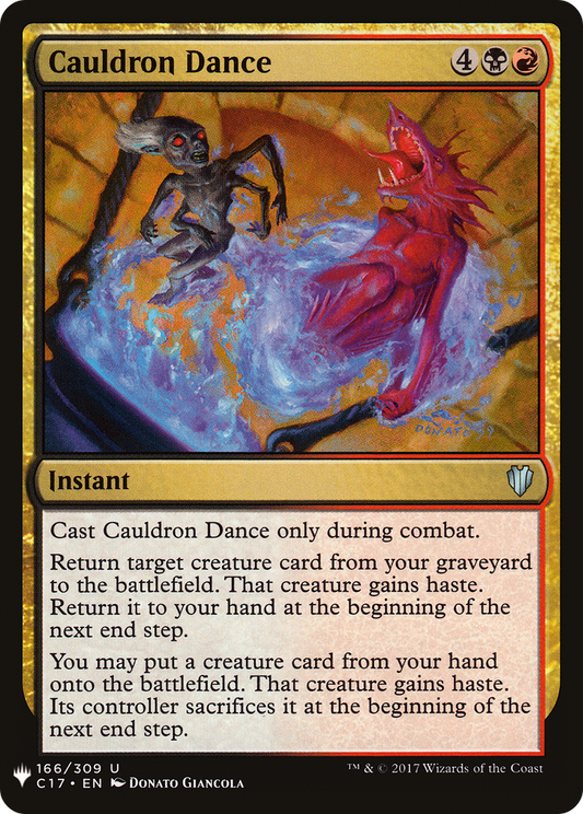 Cauldron Dance (PLST) #C17-166 [EN/N] s/o