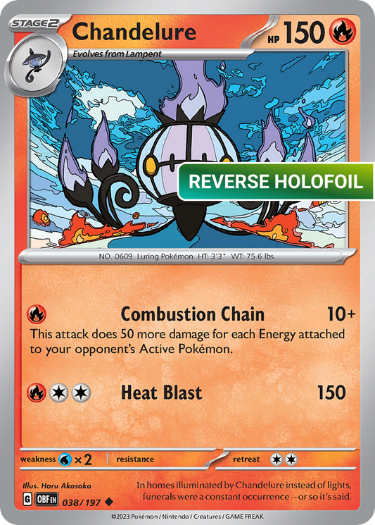 Chandelure (OBF) #38 [EN/R]