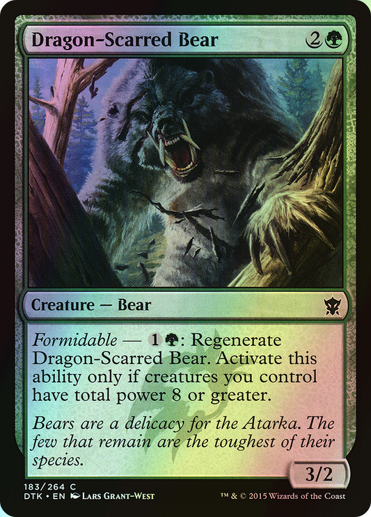 Dragon-Scarred Bear (DTK) #183 [EN/F]