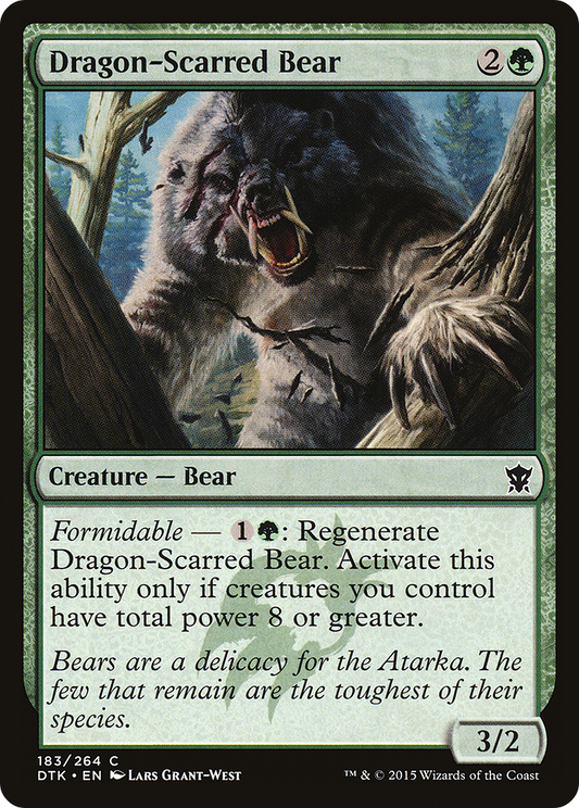 Dragon-Scarred Bear (DTK) #183 [EN/N]