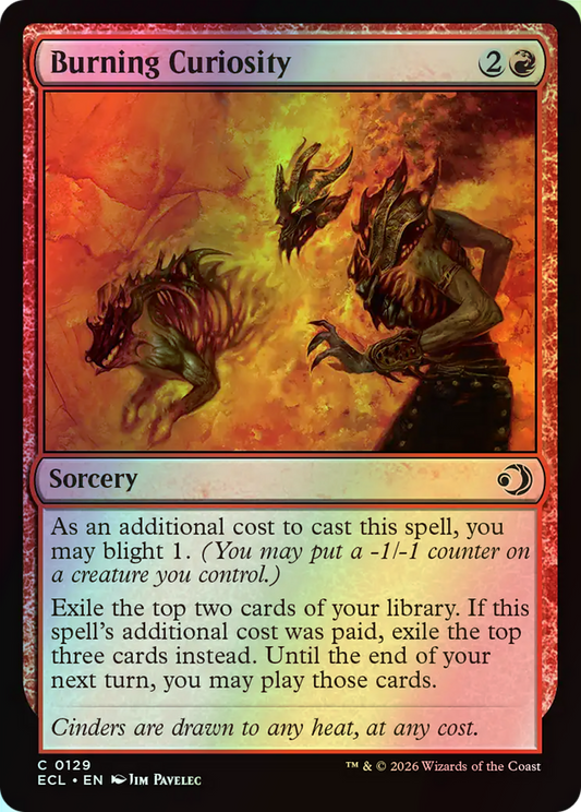Burning Curiosity (ECL) #129 [EN/F]
