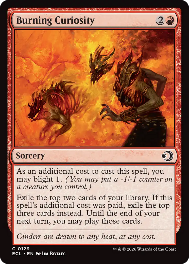 Burning Curiosity (ECL) #129 [EN/N]