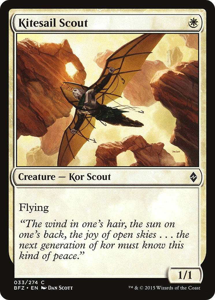 Kitesail Scout (BFZ) #33 [EN/N]